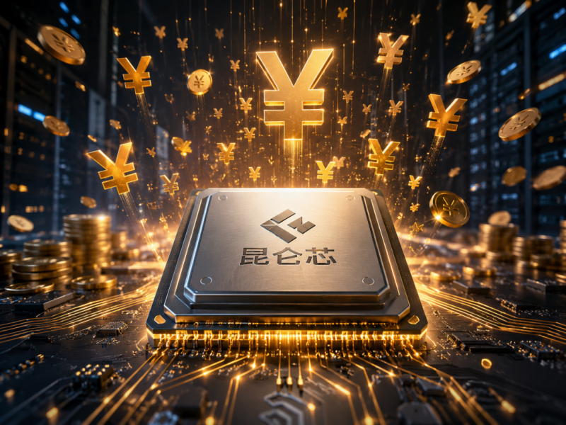 百度当年为了省钱做的芯片，现在估值210亿了